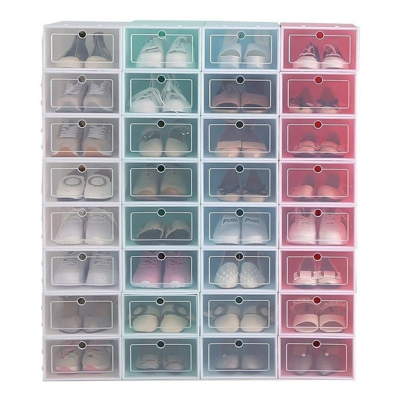 Pack X6 Organizador De Zapatos Armables Ahorra Espacio