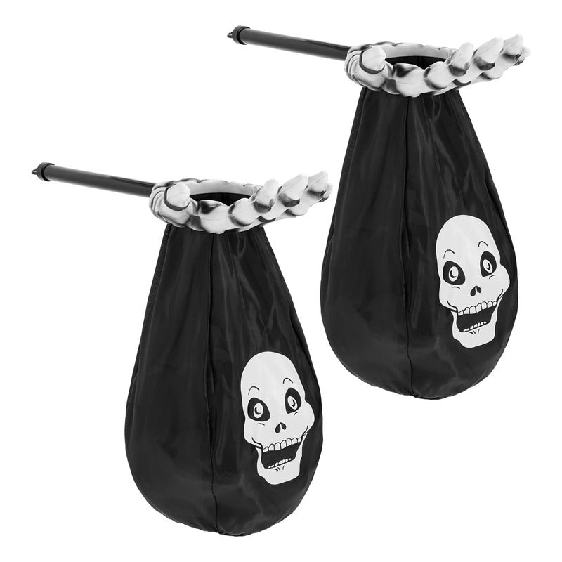 Pack X2 Bolsa Para Dulces Halloween Bolsa Dulces Fiestas