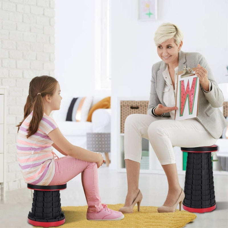 Silla Plegable Camping Piso Retractil Camping Tabure Portati