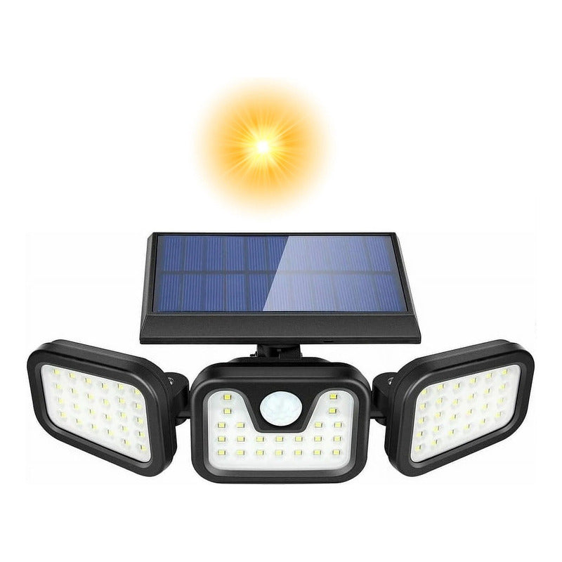 Focos Led Exterior Jardin Foco Solar Con Sensor Focos Led