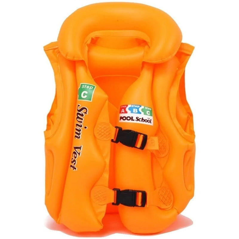 Flotador Niño Flotador Niña Chaleco Inflable Para Piscinas L