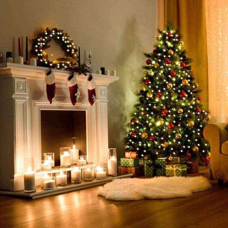 Guirnalda Alambre Hada Manguera Led Luces Navideñas Led 45m