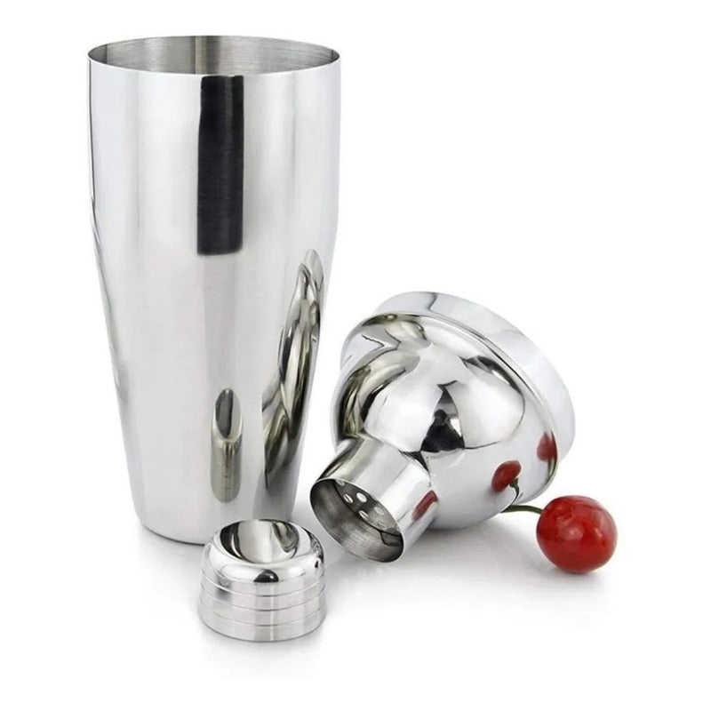 Vaso Coctelero Acero Inoxidable Tragos Coctel 500ml Bebidas