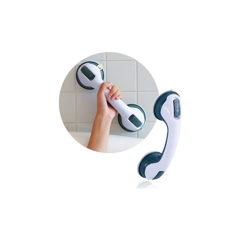 Agarradera Antideslizante Para Baño Barras De Seguridad Duch Color Blanco/gris
