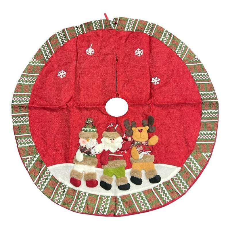 Faldon Arbol Navidad Pie De Arbol Cosas Navideñas Fundas Nav