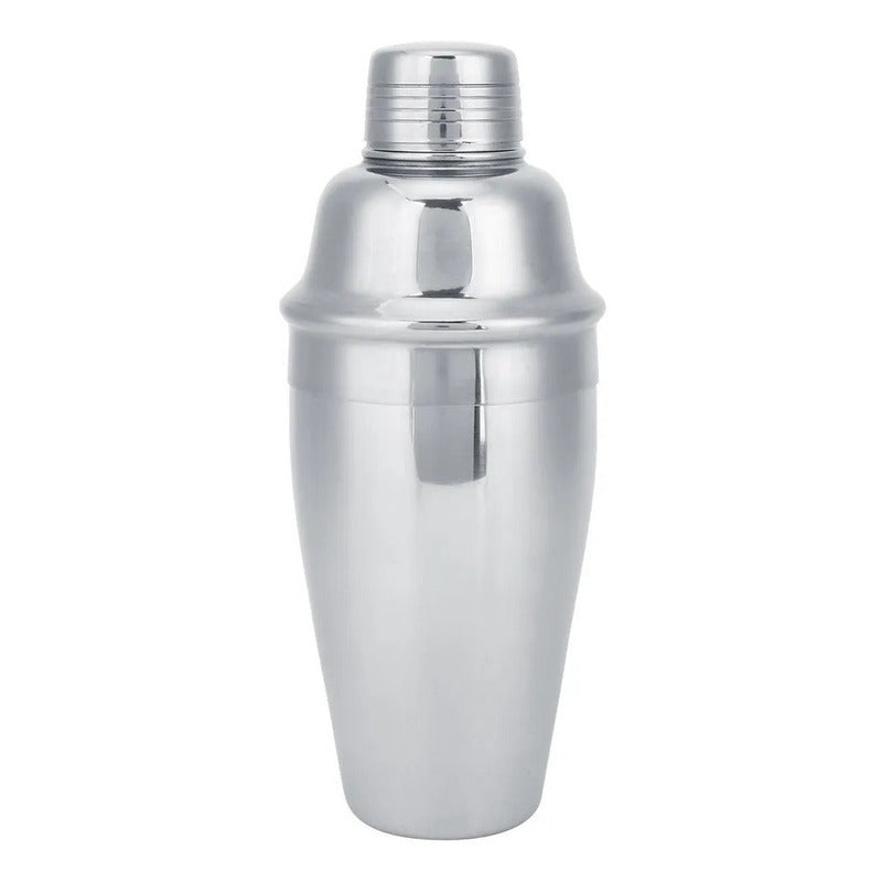 Vaso Coctelero Acero Inoxidable Tragos Coctel 500ml Bebidas
