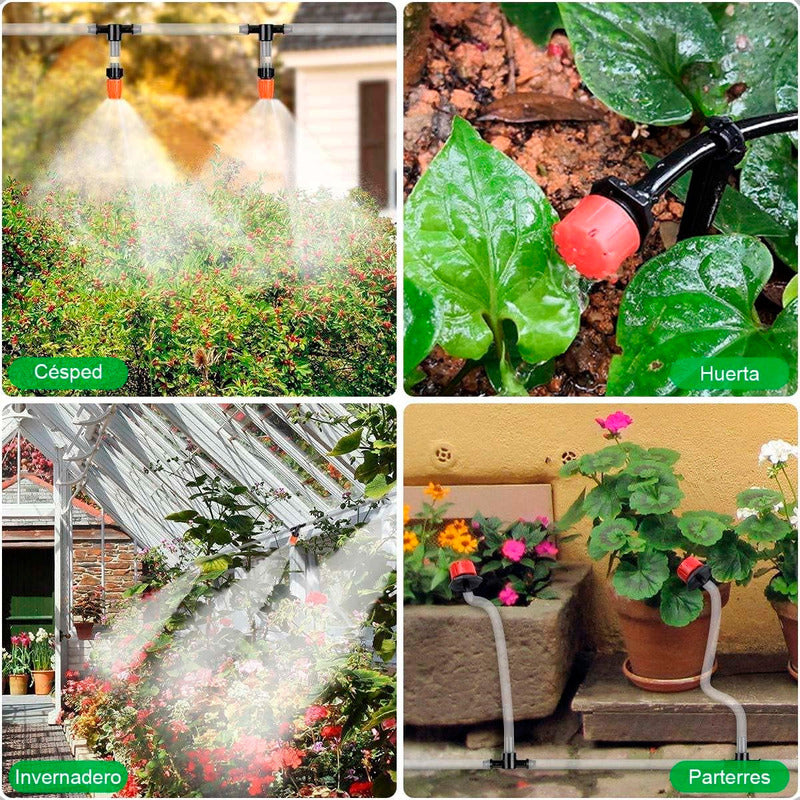 Sistema De Riego Kit Riego Automatico Riego Para Jardin Casa