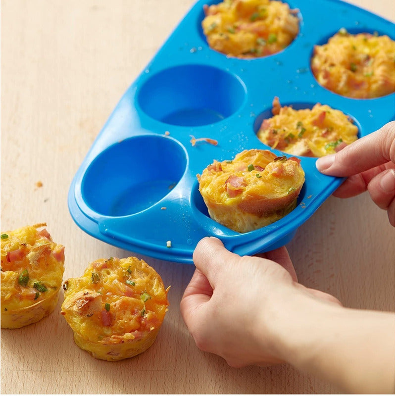 Molde Silicona Moldes Cupcakes Moldes Cupcakes Baratos 6 Cup