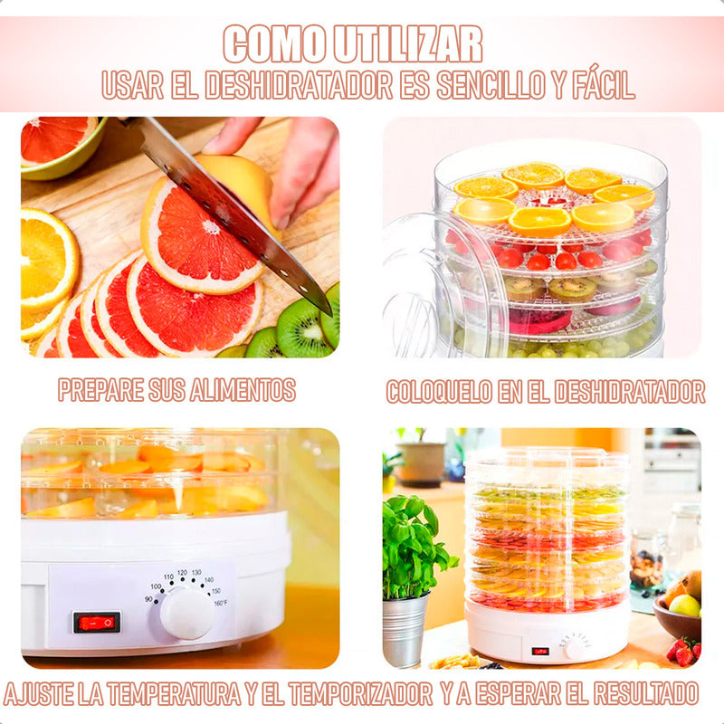 Deshidratadora De Alimentos Y Frutas Electricos Deshidratado
