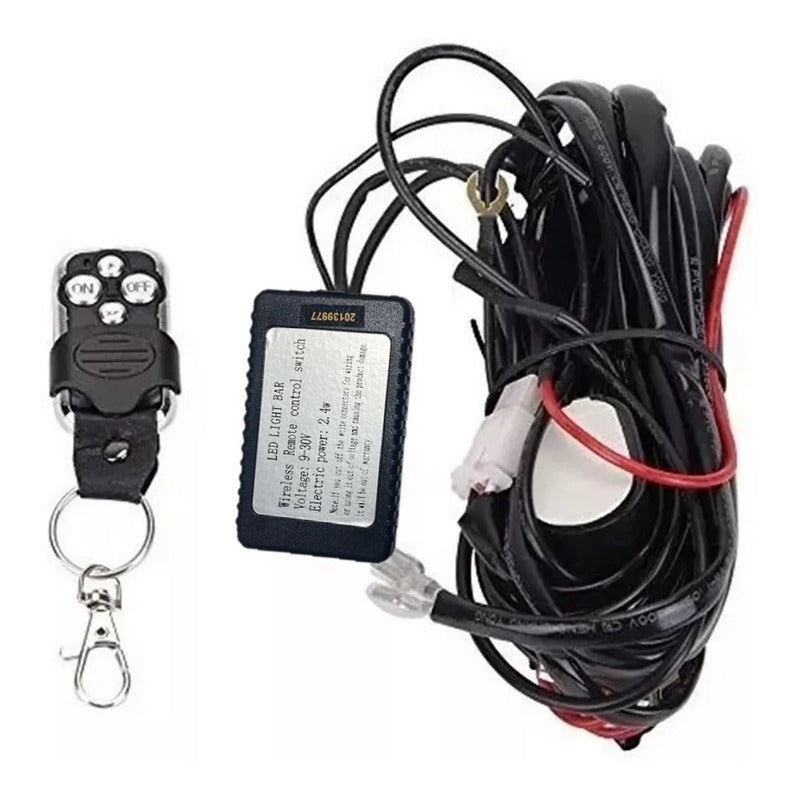 Kit Cableado Para Barras Led Neblineros Con Control Relay Sw