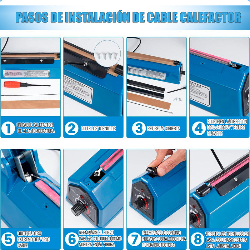 Máquina De Sellado Selladora De Bolsas Sellador Térmico Por Impulso Arcashopping Maquina Para Sellar Bolsas De Plastico Máquina Sellado Térmico Manual Máquina De Envasado De Alimentos