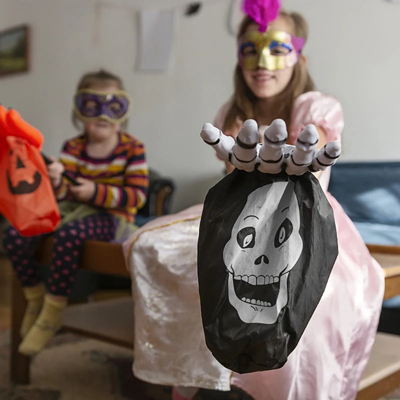 Pack X2 Bolsa Para Dulces Halloween Bolsa Dulces Fiestas