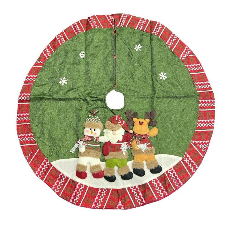 Faldon Arbol Navidad Pie De Arbol Cosas Navideñas Fundas Nav
