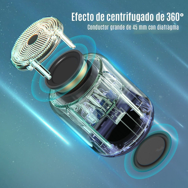 Parlante Bluetooth 5.0 Mini Parlante Vidvie Portatil Speaker Color Blanco