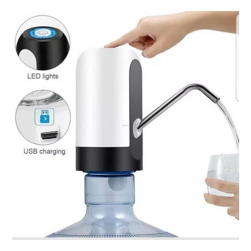 Dispensador Agua Electrico Dispensador Usb Recargable Botell