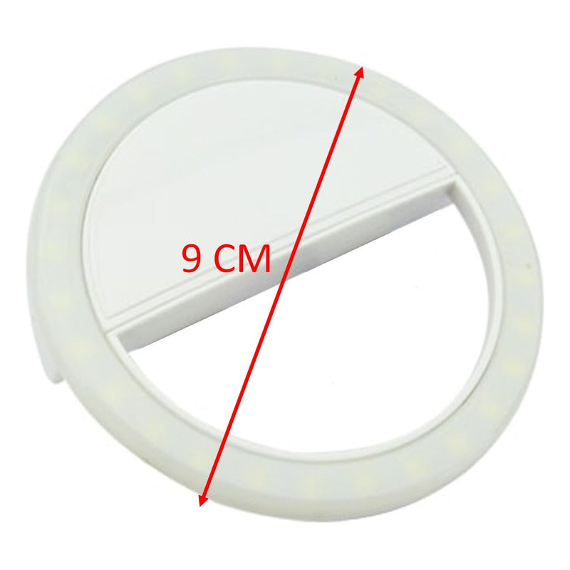 Anillo De Luz Celular Aro De Luz Para Celular Selfie Foto Pi