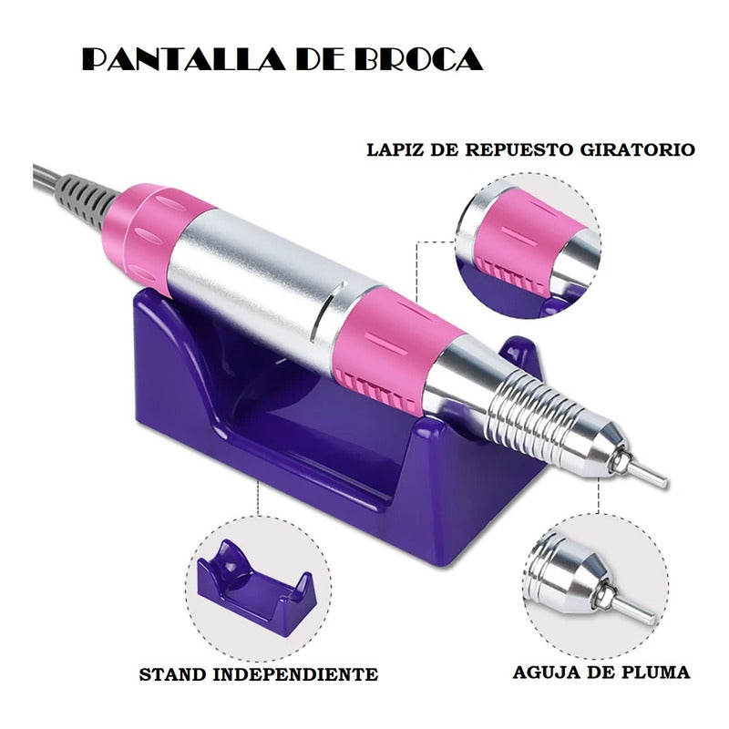 Torno Manicure Torno Para Manicura Torno Para Uñas Con Limas