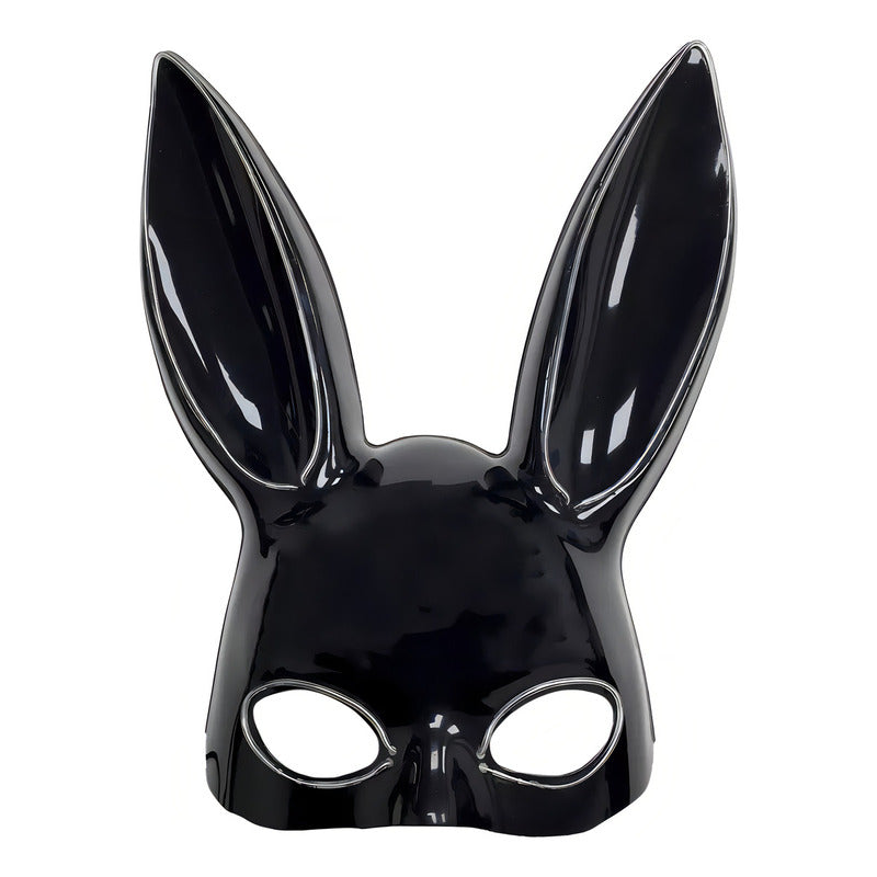 Mascara Conejita Negra Plastica Mascara Con Luces Led Coneja Haloween Arcashopping Mascara De Conejita Con Luces Mascara Para Halloween Disfraz