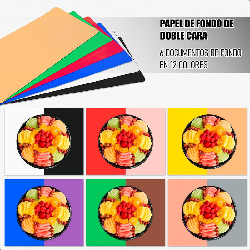 Mini Estudio Fotografico Led Caja Fotografica Led Plegable