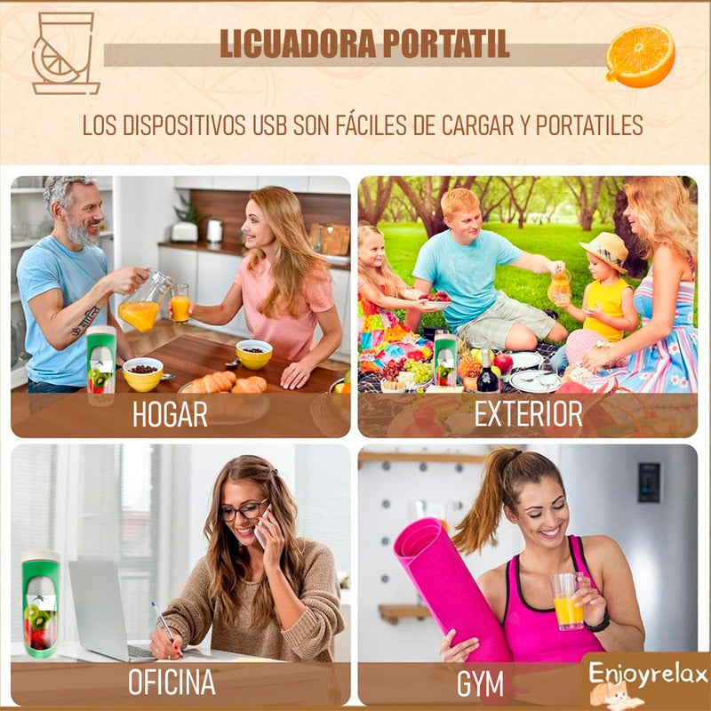 Juguera Portatil Juguera Personal Licuadora Personal Batidor