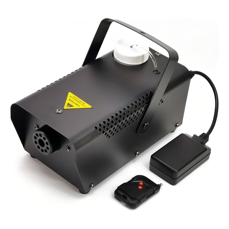 Maquina De Humo 600w C/control Inhalambrico Color Negro