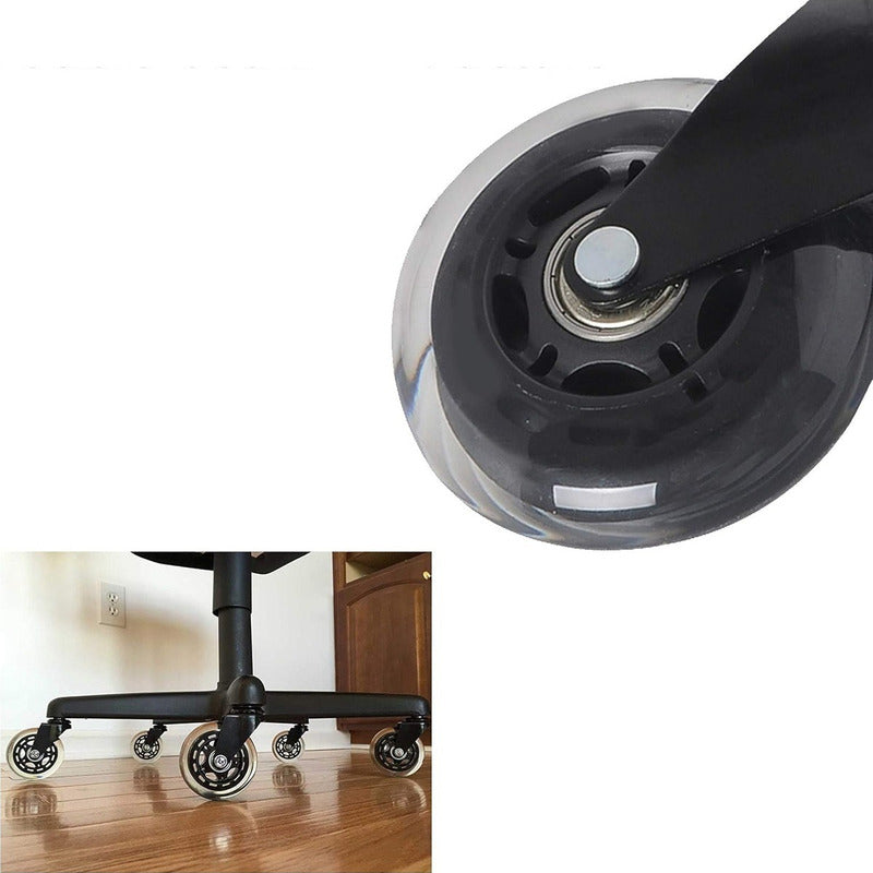 Pack X10 Ruedas De Silla Ruedas Escritorios Ruedas Multiusos