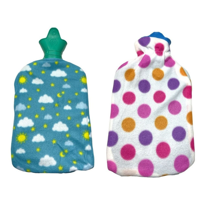 Guatero Con Funda Polar Guateros De Agua Caliente Manos Pies