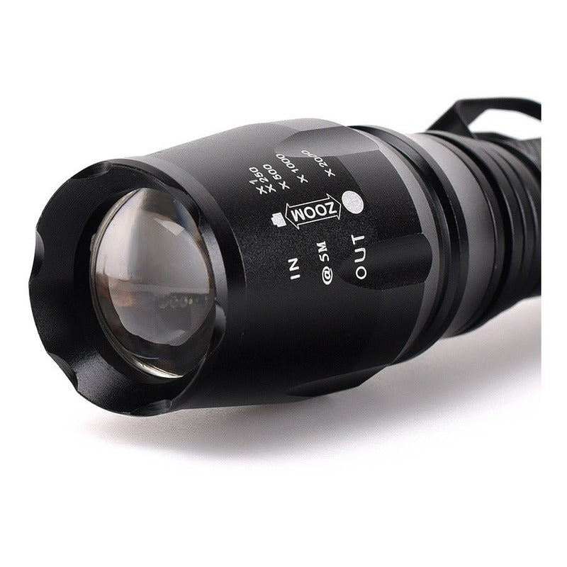 Linterna Tactica Zoom Linternas Led Militar Potente Recargab