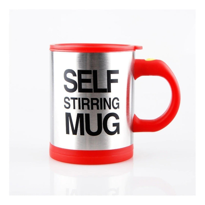 Pack X2 Tazon Con Revolvedor Tazon Mug Tazon Electrico Cafe