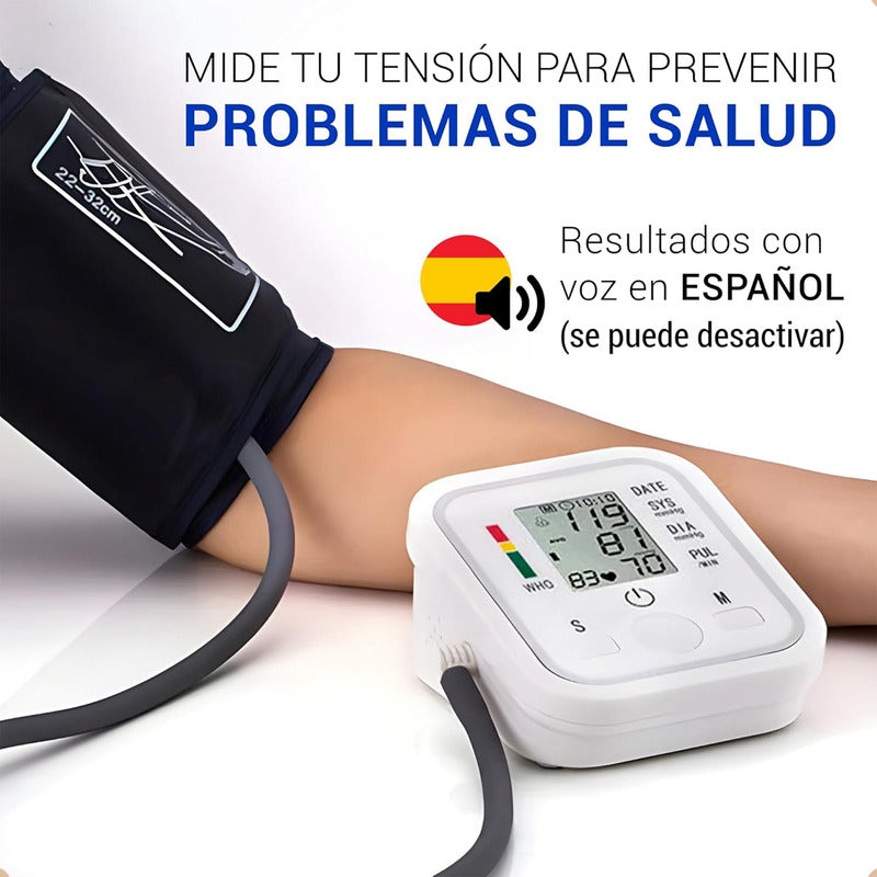 Tensiometro De Brazo Digital Tomador De Presion Digital Tens