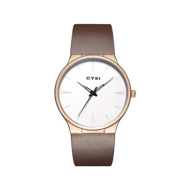 Reloj Para Damas Análogo Reloj De Pulsera De Cuero Eyki