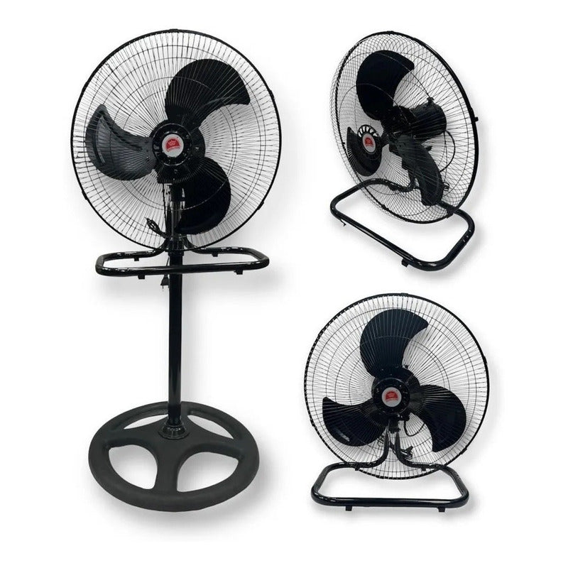 Pack X2 Ventiladores Metalicos Ventilador Pedestal Indoor