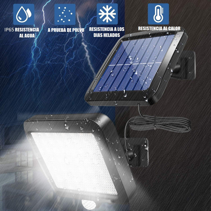 Foco Led Focos Exteriores Foco Led Solar Foco Solar 120 Led