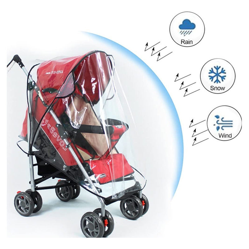 Funda Coches De Bebes Cubre Huevito Bebe Protector De Lluvia