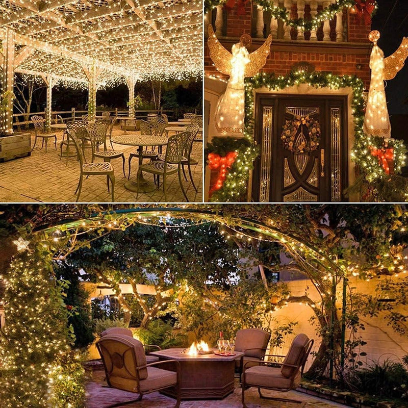 Guirnalda Alambre Hada Manguera Led Luces Navideñas Led 45m