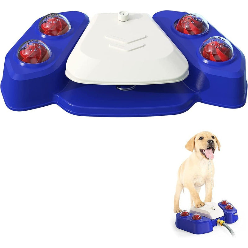 Fuente De Agua Para Mascota Rociador Dispensador Agua Perros