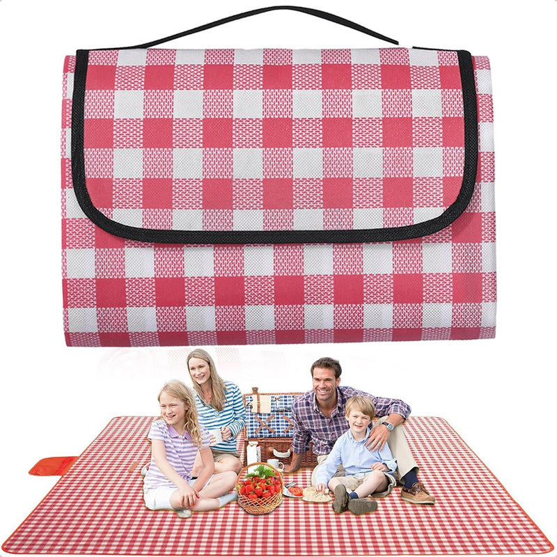 Manta Plegable Para Picnic Alfombra Lona Camping Impermeable