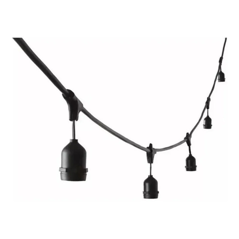 Guirnaldas De Luces Para Terrazas Soquete 5 Mtrs Guirnalda