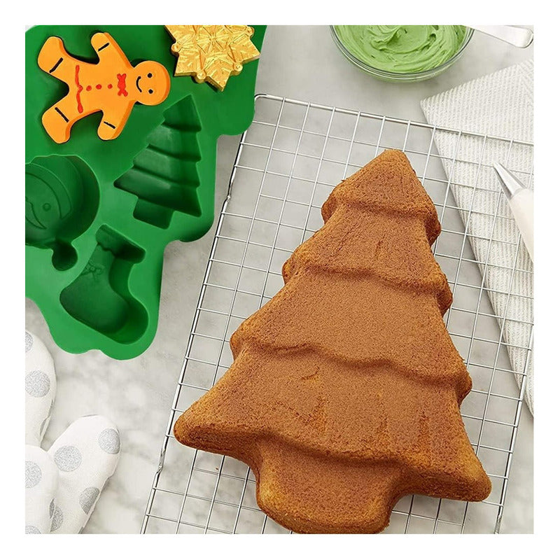 Moldes De Silicona Moldes De Pascua Molde Navidad Arbol Navi