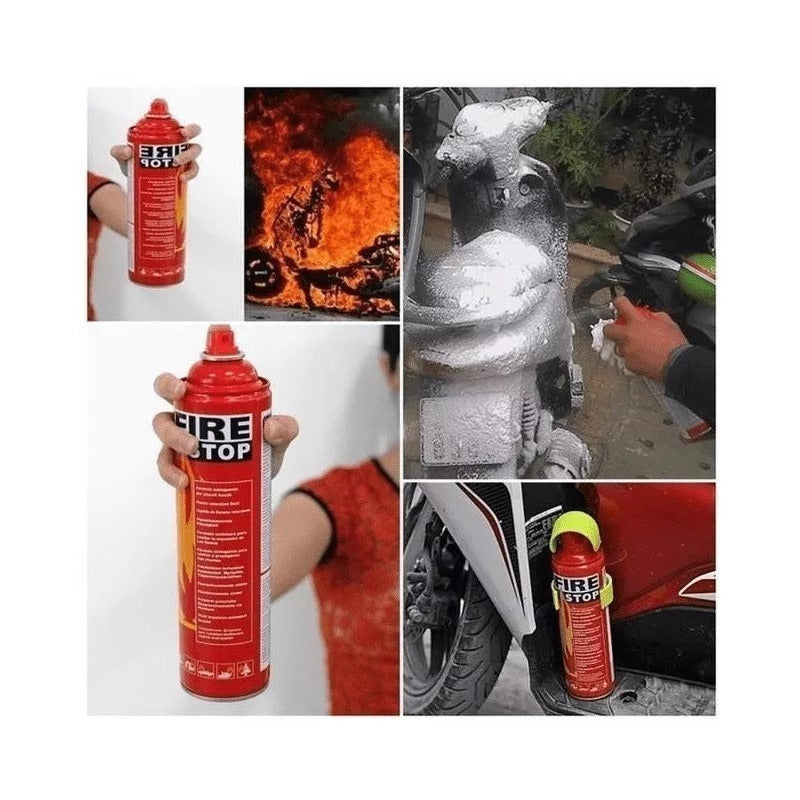 Extintor Portatil Extinguidor Seguridad Auto 500ml