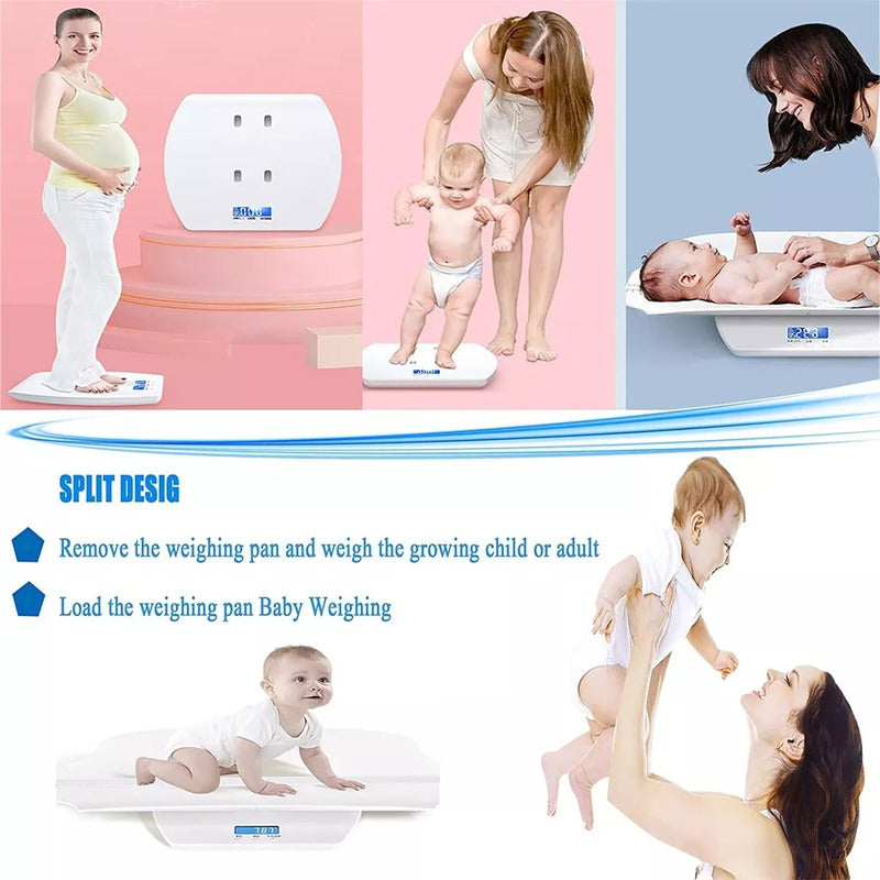 Bascula Digital Bebe Pesas De Baño Digitales Pesa Para Bebe
