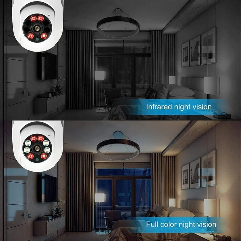 X2 Camara Ampolleta Wifi Camara Seguridad Celular Exterior