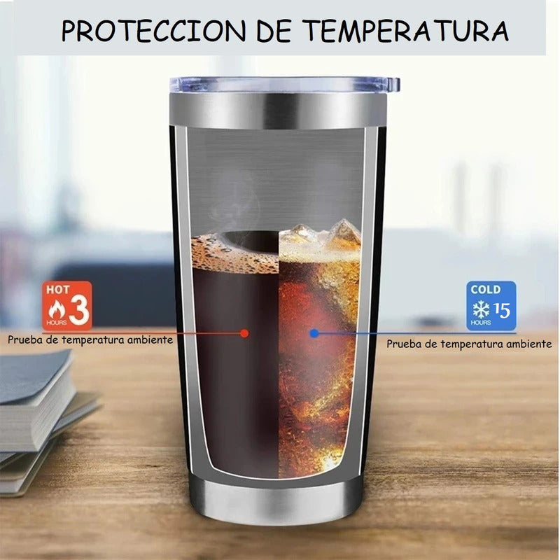 Vaso Térmico 591 Ml Vaso Acero Inoxidable Vaso Aislamiento