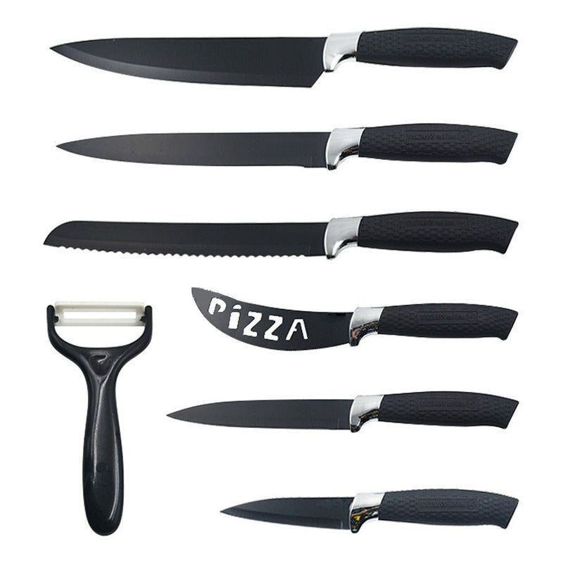 Set Cuchillos 7 Pcs Juegos Cuchillos Cuchillo Asado Cocina