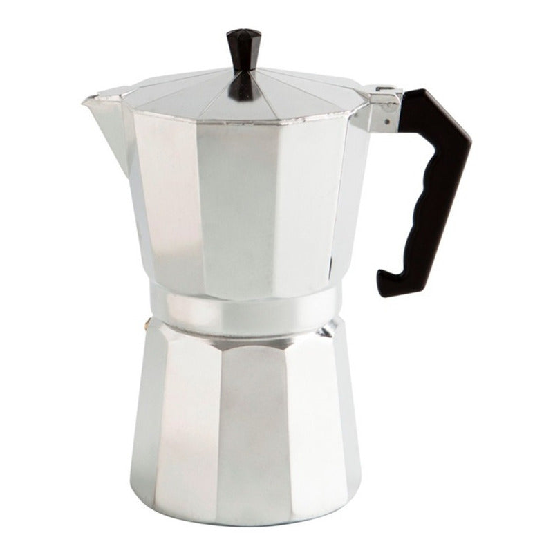 Cafetera Italiana 6 Tazas Cafetera + Molinillo Electrico