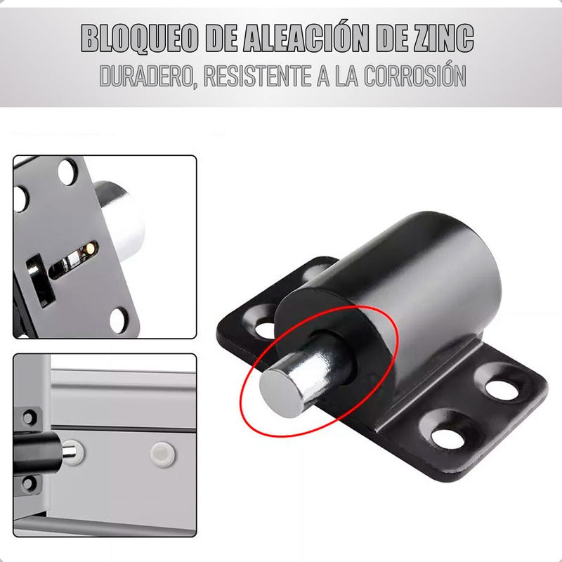 Pack X4 Seguro Ventana Corredera Antirrobo Niños Cerradura