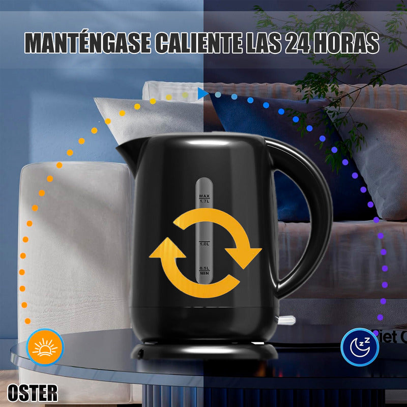 Termo Hervidor Electrico Hervidor Termo Hervidores Electricos Oster Arcashopping Hervidor Electrico 1.7 Litros Oster Hervidores De Agua Hervidor Automatico