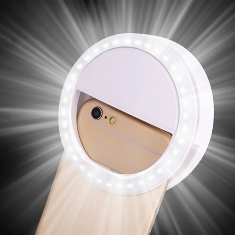 Anillo De Luz Celular Aro De Luz Para Celular Selfie Fotos