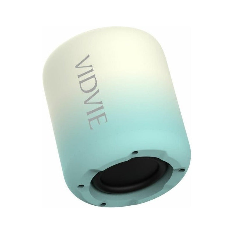 Parlante Bluetooth 5.0 Mini Parlante Vidvie Portatil Speaker Color Blanco