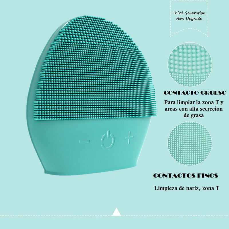 Cepillo Limpieza Facial Limpiador Facial Electrico Exfoliant